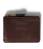 Miu Miu Nappa Leather Embossed Card Holder, UK version