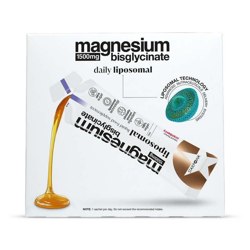 Starpowa magnesium liposomal cranberry 14 sachets - British product