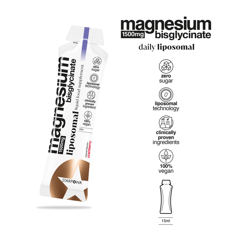 Starpowa magnesium liposomal cranberry 14 sachets - British product