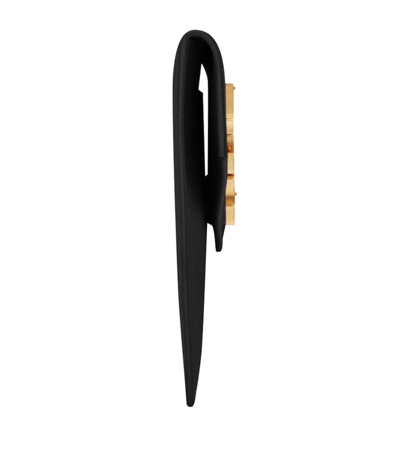 Saint Laurent Uptown clutch bag in grained leather, UK version