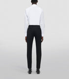 Alexander McQueen tailored cigarette trousers, imported from the UK