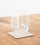 LIND DNA hippo coasters set of 4 10cm x 10cm, UK version