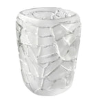 Lalique crystal Magnitude vase 20cm, UK version