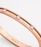Marli New York rose gold diamond quartzite bangle, UK version