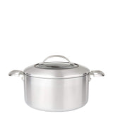 Harrods Non-Stick Ceramic Titanium Dutch Oven with Glass Lid, 26cm, 6.5L Capacity- Buy online at McGrocer