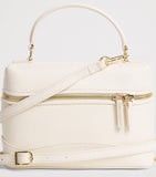 Sandro Paris Tangolino vanity bag smooth leather cross-body (British brand)