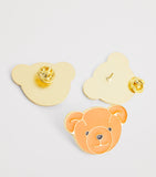 Harrods bear pin badge set of 3, UK version