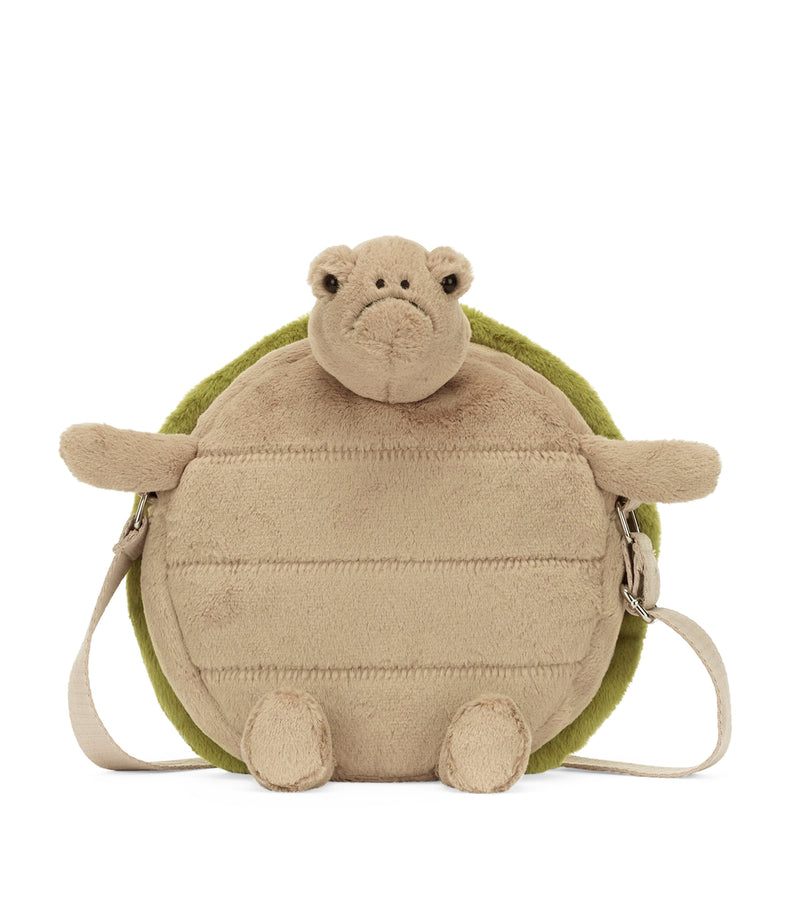 Jellycat Timmy Turtle Bag 26cm, imported from the UK