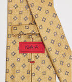 Isaia silk tie jacquard 6cm, UK version