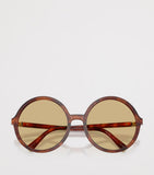 Miu Miu acetate oversized round sunglasses, imported from the UK