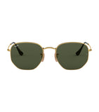Ray-Ban hexagonal sunglasses with gradient colours, imported from the UK