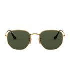 Ray-Ban hexagonal sunglasses with gradient colours, imported from the UK