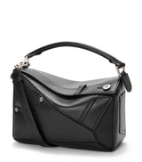 Harrods LOEWE Small Calfskin Puzzle Panta Top-Handle Bag- Buy online at McGrocer