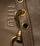 Miu Miu Aventure bucket bag nappa leather, imported from the UK