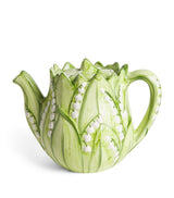 Harrods Les Ottomans Lilly Of The Valley Hand-Painted Teapot- Buy online at McGrocer