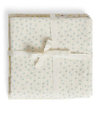 Bonpoint spot muslin cloths 2-pack soft cotton (British brand)