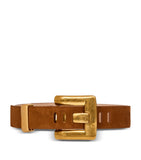 Balmain Suede Anthem Belt 4.5cm (British brand)