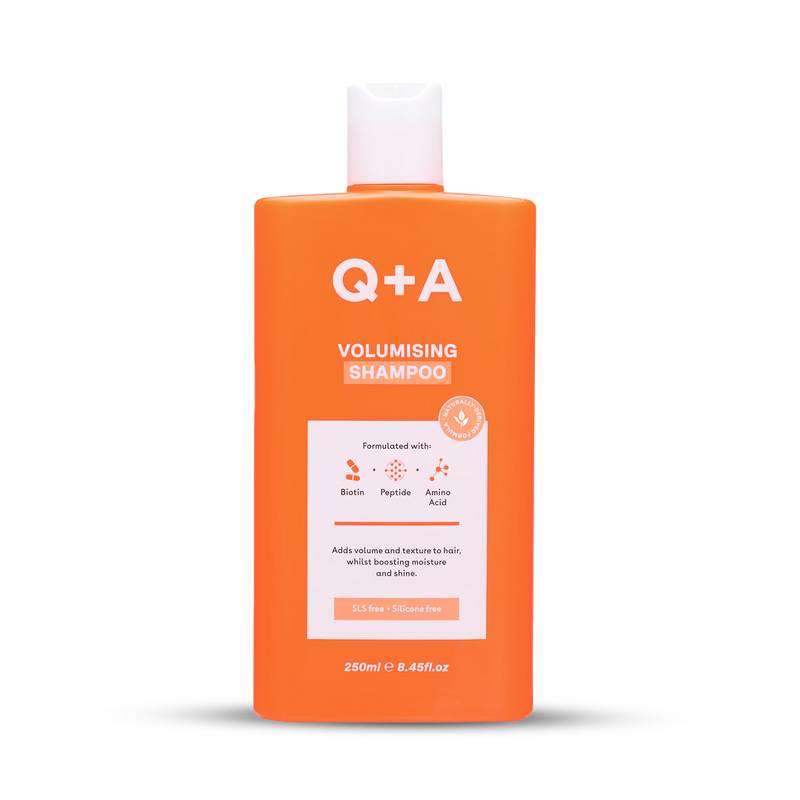 Q+A Volumising Shampoo 250ml (British brand)