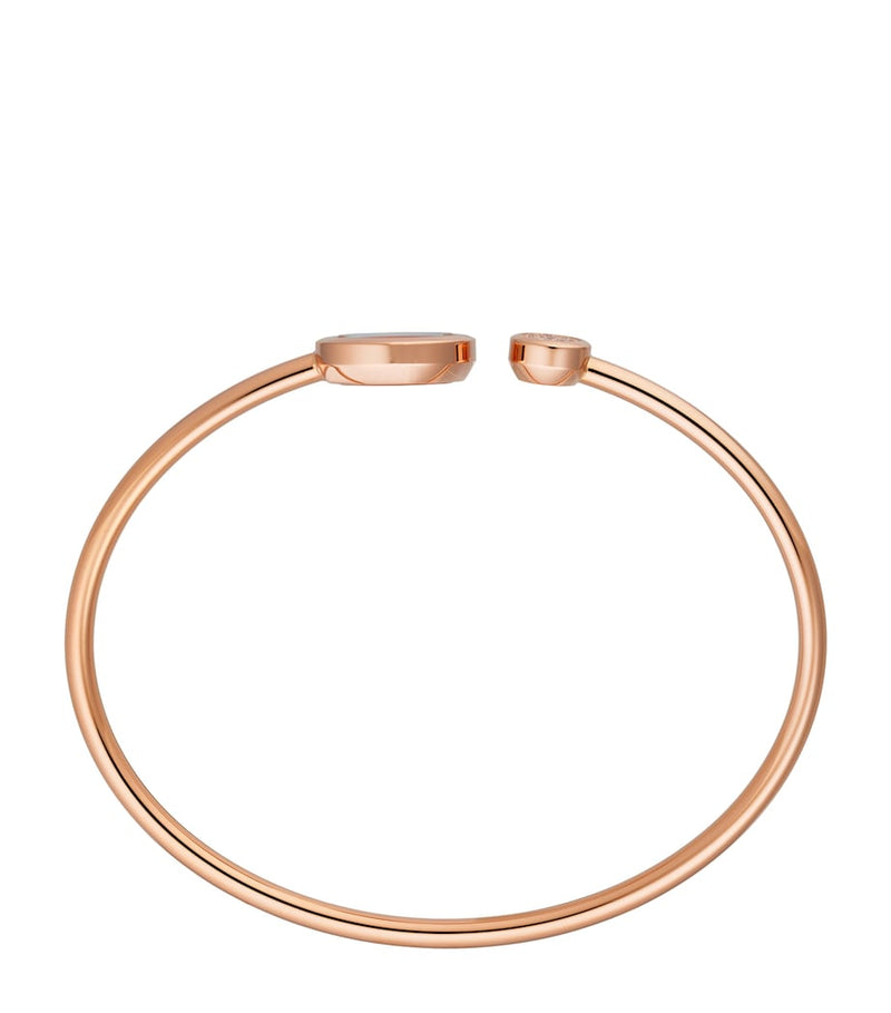 Chopard Small Rose Gold Diamond Happy Spirit Bangle, UK version