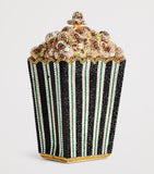 Judith Leiber popcorn clutch Harrods exclusive, imported from the UK