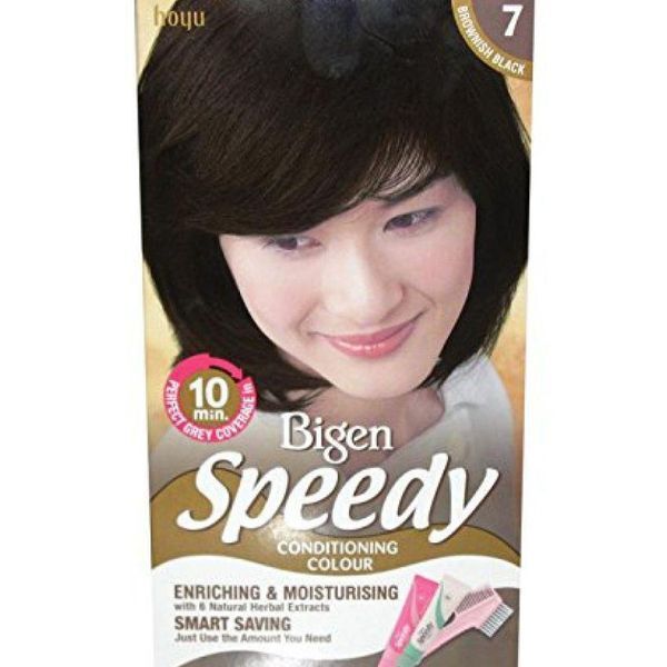 Bigen hair colour Brownish Black 7 - British product