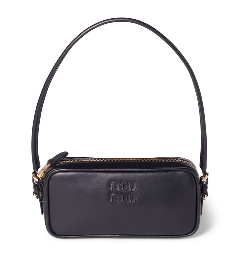 Miu Miu padded leather pouch with adjustable strap, UK version