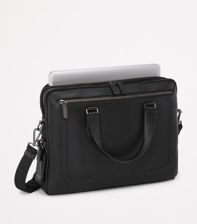 Tumi Leather Harrison Briefcase business accessory (British brand)