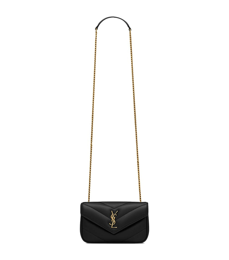Saint Laurent Mini Loulou cross-body bag, imported from the UK