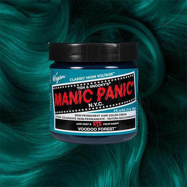 Manic Panic hair dye Voodoo Forest 118ml, imported from the UK