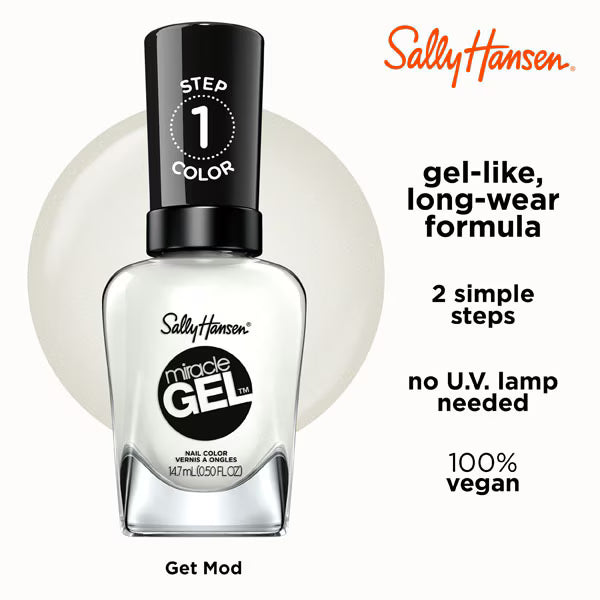 Sally Hansen Miracle Gel Nail Polish Get Mod (British brand)