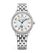 Harrods Jaeger-LeCoultre Medium Stainless Steel and Diamond Rendez-Vous Night & Day Watch 34mm- Buy online at McGrocer