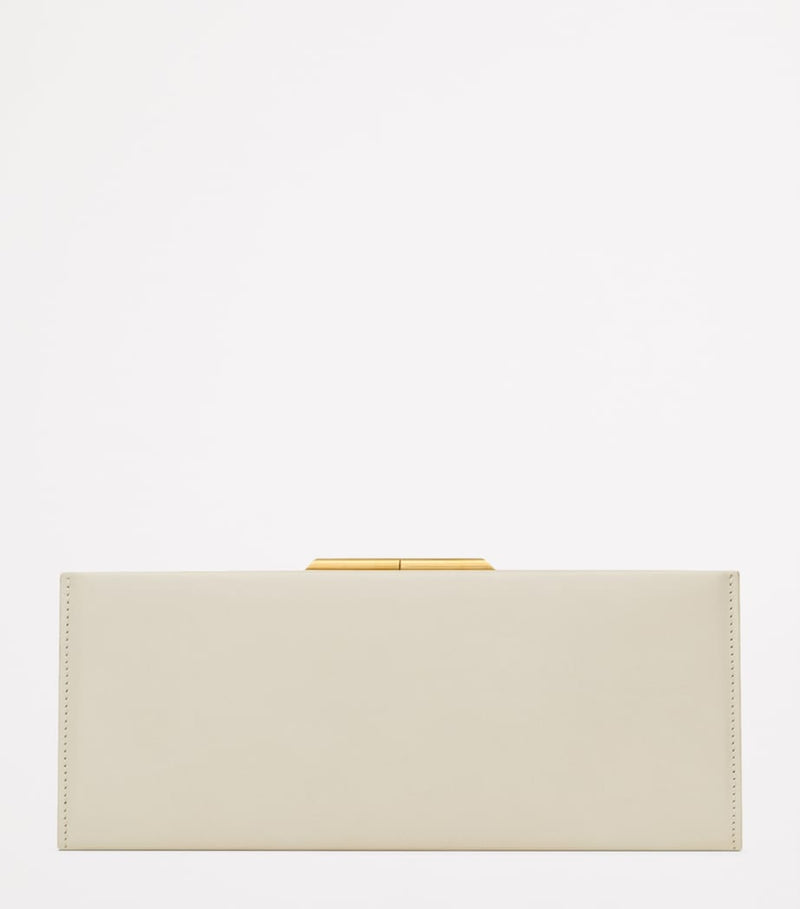 Saint Laurent Calfskin Midnight Clutch Bag, UK version