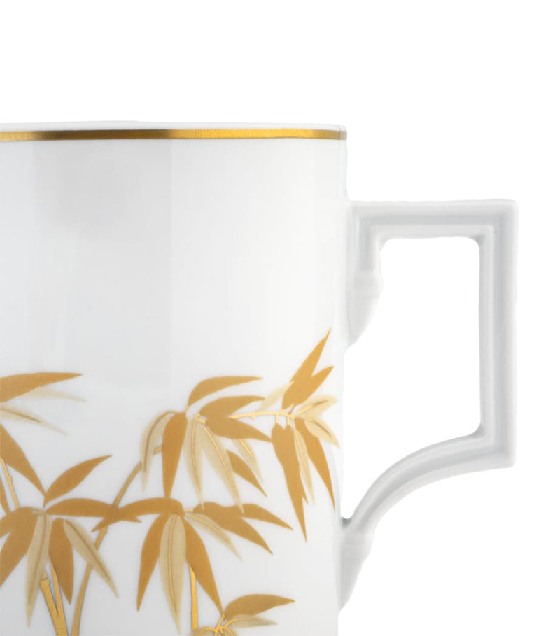 Meissen Golden Bamboo porcelain mug 250ml - British product