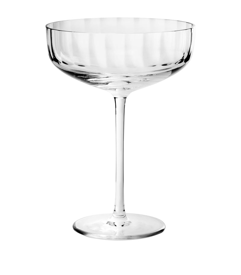 Richard Brendon Large Fluted Coupe 175ml, imported from the UK