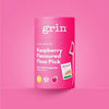 Grin floss picks Raspberry 80pk Canister, UK version