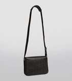 Thom Browne pebbled leather reporter bag - British product