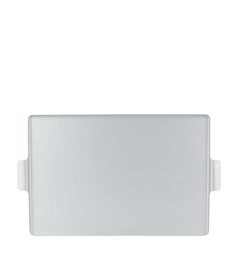 Kaymet aluminium serving tray with comfortable handles, UK version