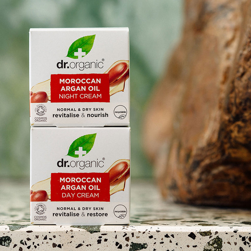 Dr Organic Moroccan Argan Oil Night Cream 50ml, imported from the UK