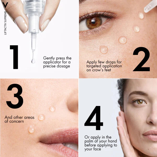 Vichy Liftactiv Smoothing Serum 30ml (British brand)