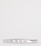 Babette Wasserman rhodium-plated Deco cufflinks, UK version