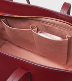 Aspinal Of London East West leather tote bag - British product