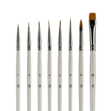 Glisten Cosmetics liner brush 3 makeup tool, UK version