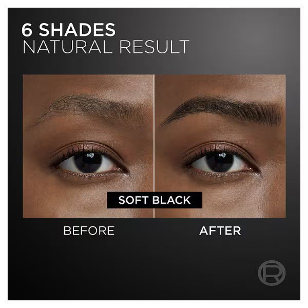 L'Oréal Paris Infallible Eyebrow Tint Pen Soft Black, UK version