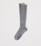 Brunello Cucinelli cashmere ribbed socks, UK version