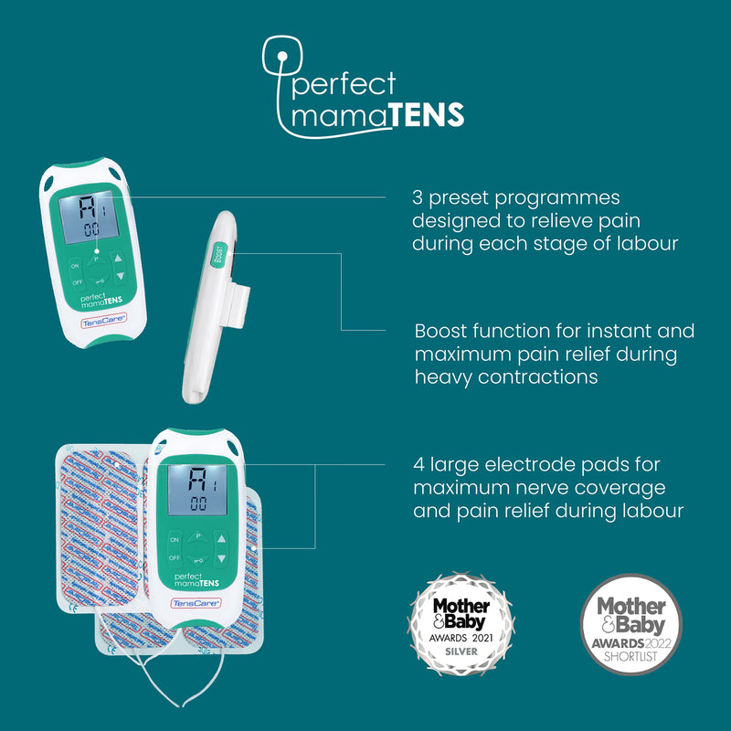 Perfect Mama TENS machine for labour pain relief, UK version