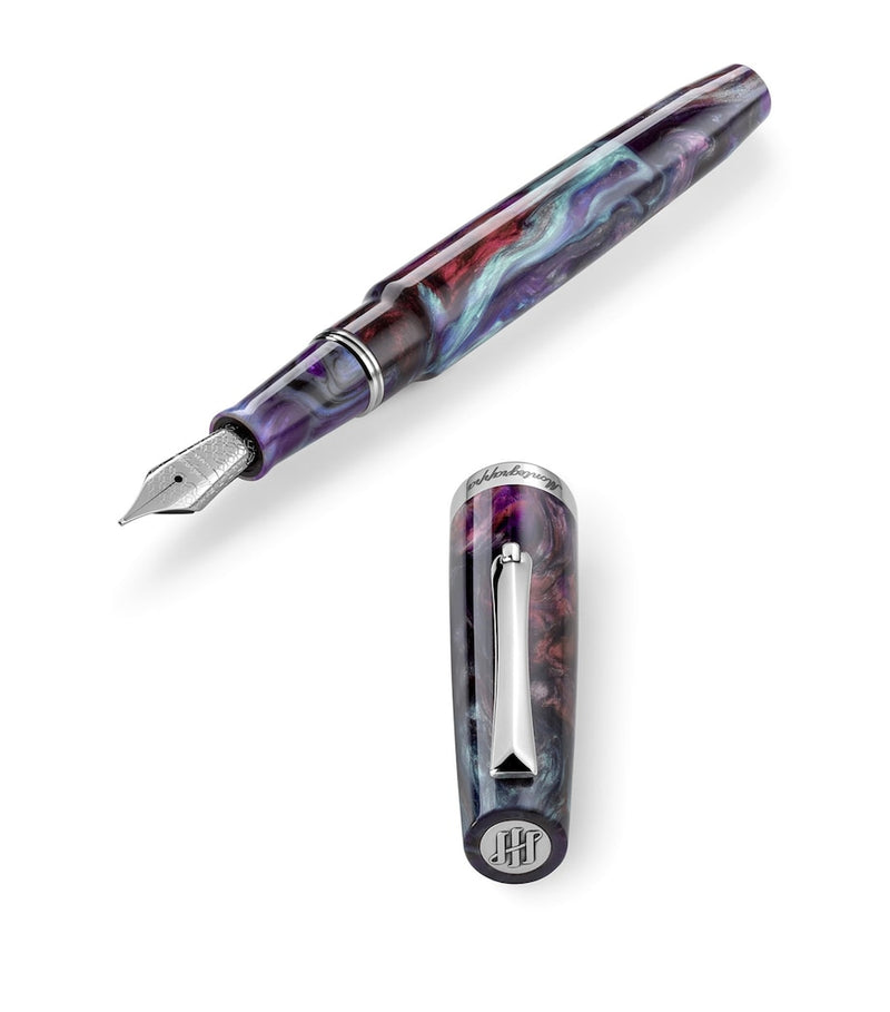 Montegrappa Otto ballpoint pen stainless steel sapphire, UK version