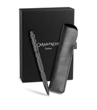 Caran d'Ache Special Edition Ecridor ballpoint pen with leather case - British product