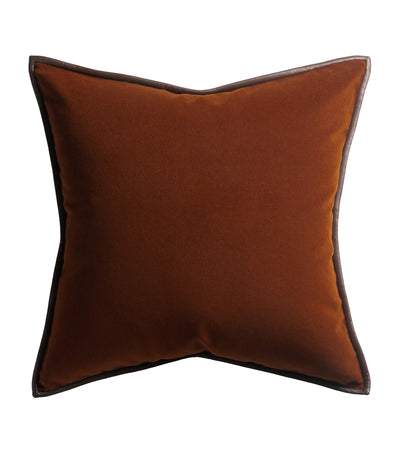 Harrods De Le Cuona Merino Velvet Decorative Cushion 55cm x 55cm- Buy online at McGrocer
