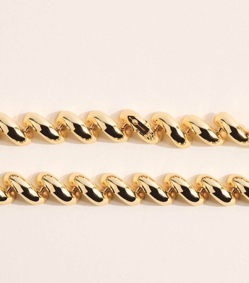 Eddie Borgo gold torsade necklace - British product