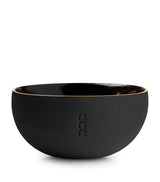 Harrods Marchanta Vasija Black Clay Candle Holder H4cm x W7.5cm- Buy online at McGrocer